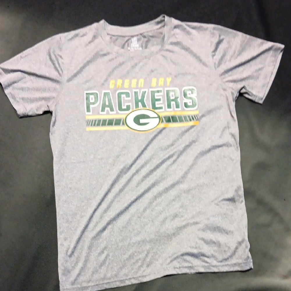 NFL Green Bay Packers Gray Short Sleeve Tee